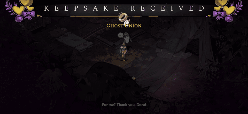 Ghost Onion Keepsake in Hades 2