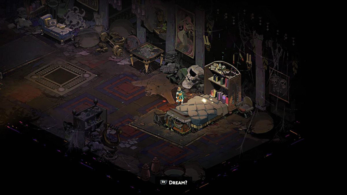 Hades 2 Zagreus Chamber Bedroom