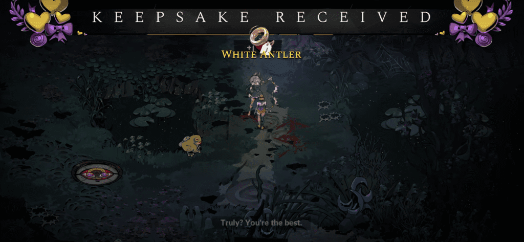 White Antler Keepsake in Hades 2