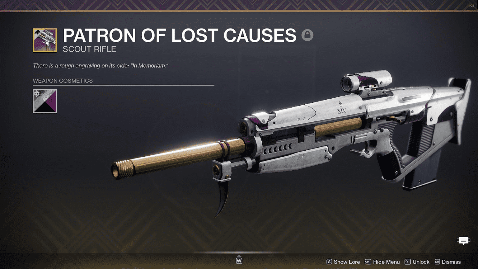 Everything on Patron of Lost Causes PVP & PVE God Roll in Destiny 2