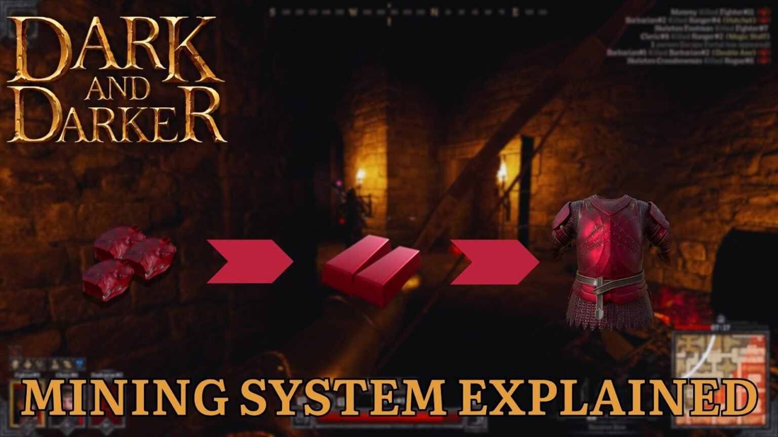 Dark and Darker Mining System Explained