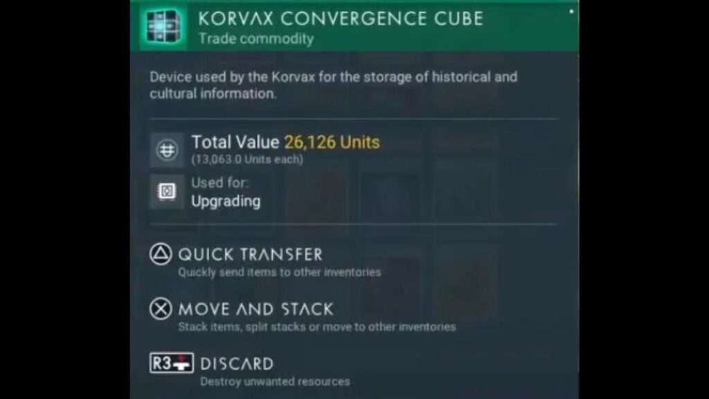 Convergence Cube in No Man's Sky