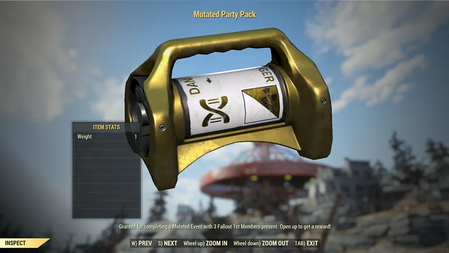 Mutated Party Pack Fallout 76