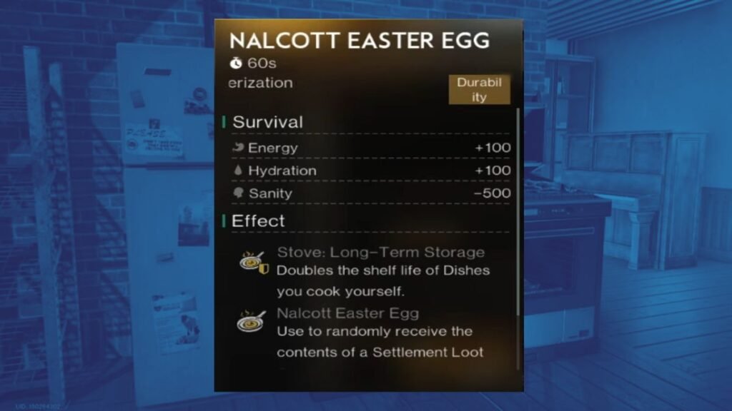 Nalcott Easter Eggs in Once Human