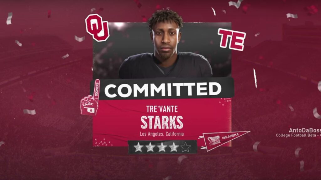 Redshirt in College Football 25 Dynasty Mode Committed