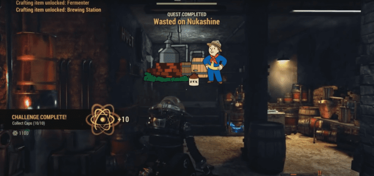 Wasted on Nukashine Fallout 76