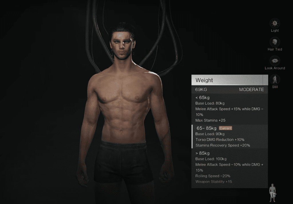 Character Creation Weight Once Human