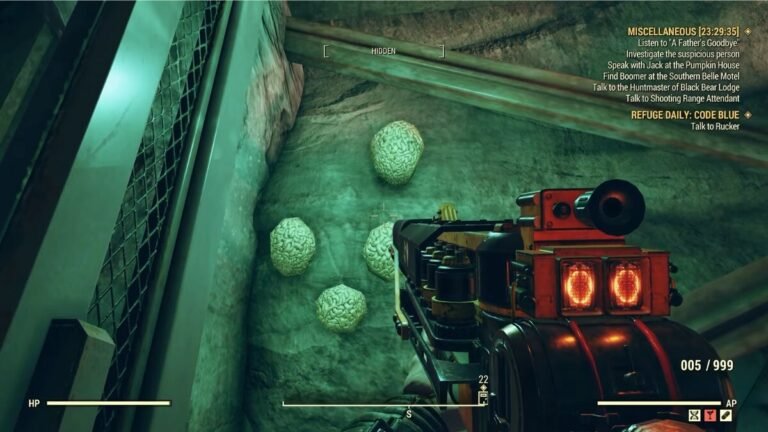 Fallout 76: Where to Get Brain Fungus