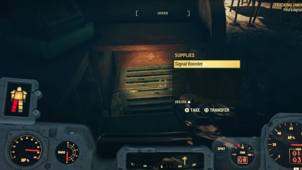 Fallout 76_ Tracking Unknowns Signal Booster