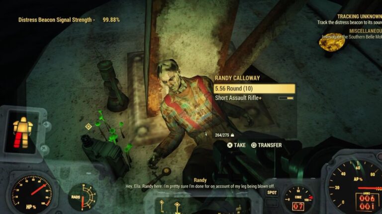 Fallout 76_ Tracking Unknowns Walkthrough