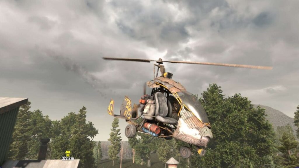 How To Fly The Gyrocopter in 7 Days To Die