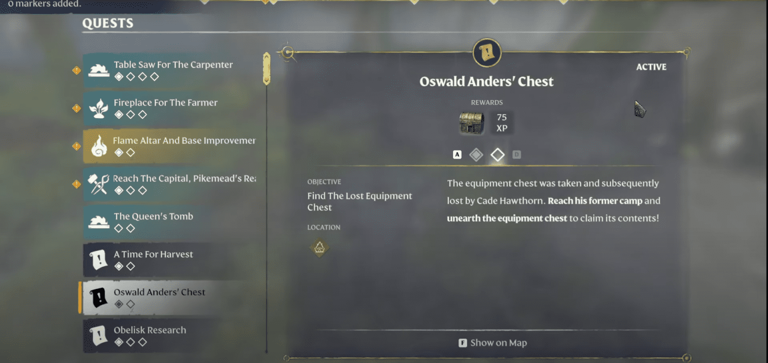 Oswald Anders' Chest Enshrouded feature image