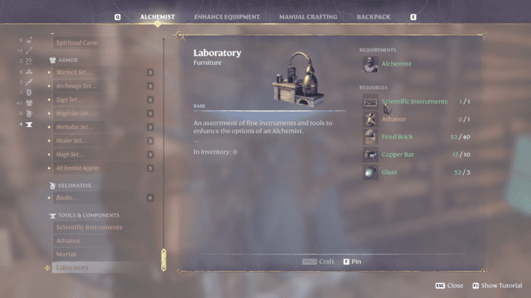 Laboratory Enshrouded feature image