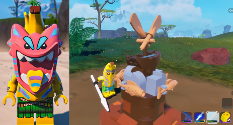 How To Find & Upgrade the NaNa Village in LEGO Fortnite