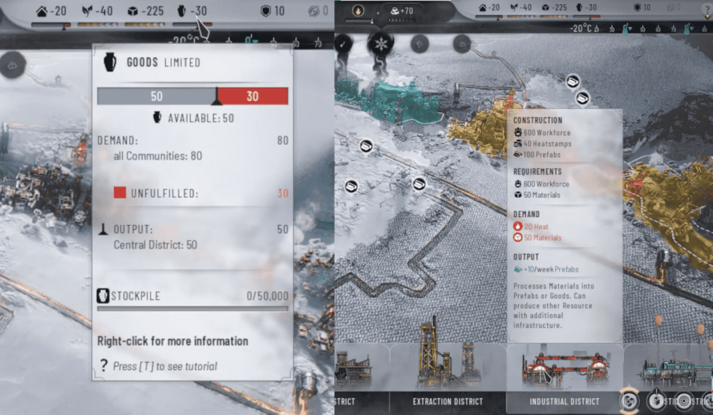 Production Of Goods In Frostpunk 2