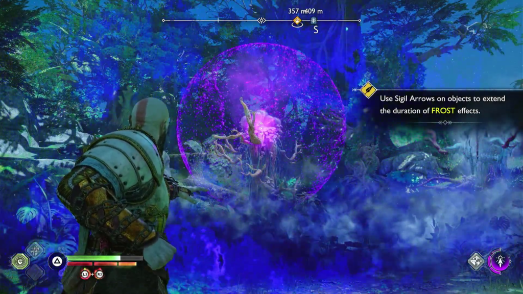 God Of War Ragnarok: How To Avoid Blue Poisonous Gas In Vanaheim