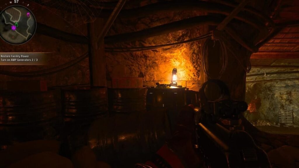 Headset 3 location in Minning Tunnel ( Image via Black Ops 6)