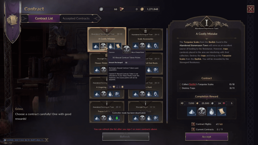 Everything On Abyssal Contract Tokens In Throne & Liberty: Where To Get, How To Use & More