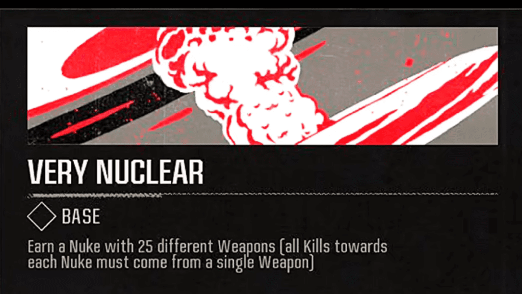 Very Nuclear Calling Card BO6