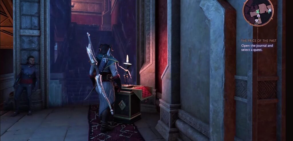 Candlehop Beside The Secret Passage In The Shadow Dragons Sanctum in Dragon Age: Veilguard