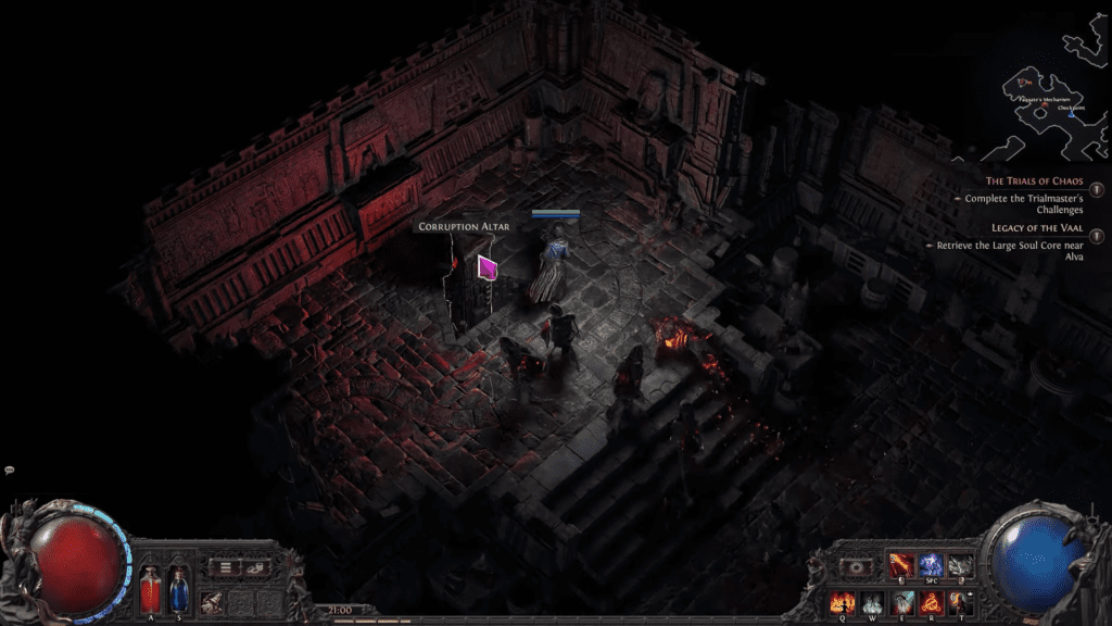 Corruption Altar Path of Exile 2
