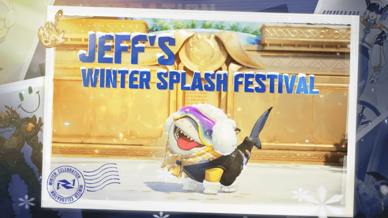 Jeff Decoration Card Winter Festival Marvel Rivals