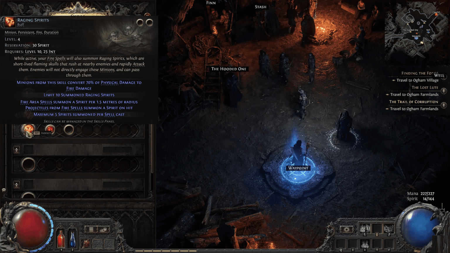 Raging Spirit Path of Exile 2