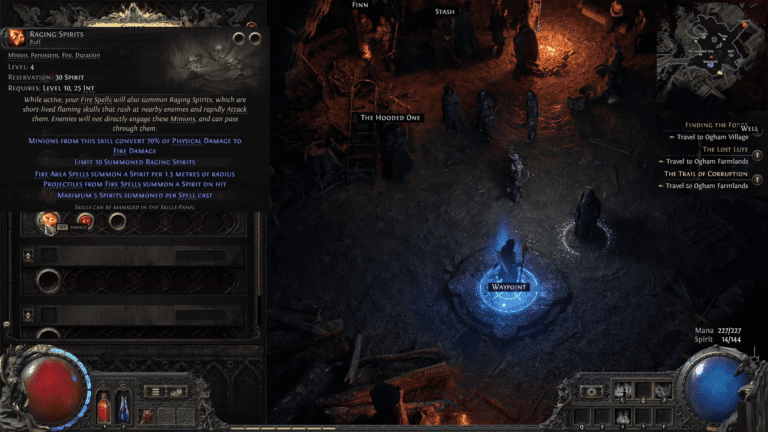 Raging Spirit Path of Exile 2