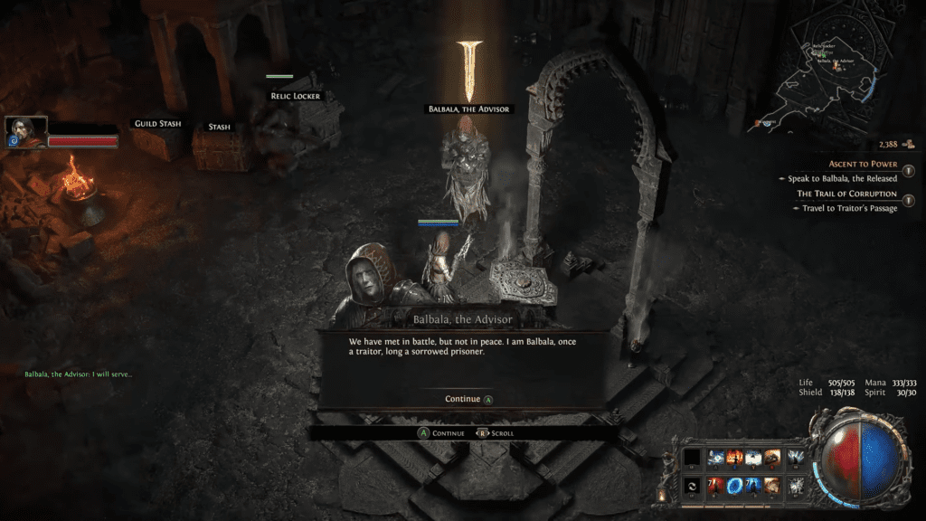 Ritual Altar Trial of Sekhemas Path of Exile 2