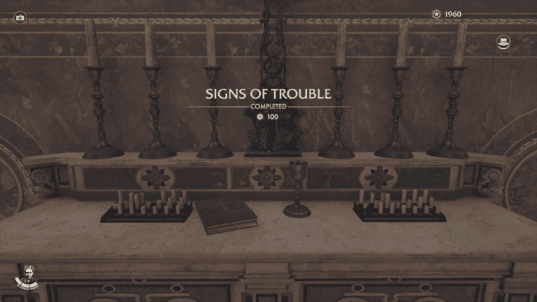 Signs Of Trouble: Mission Completion Message