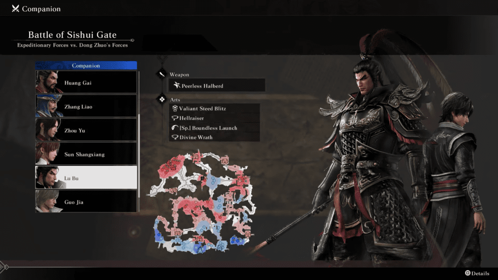 Lu Bu Companion Dynasty Warrior Origins