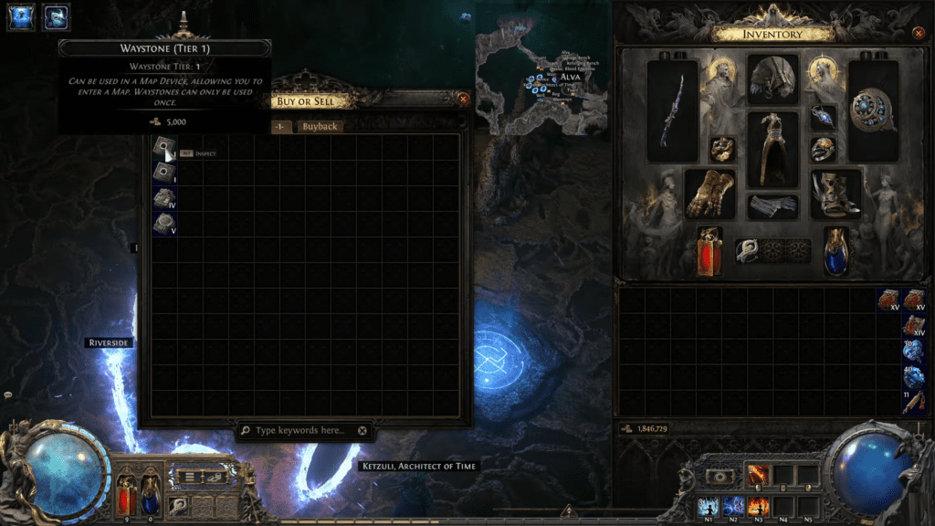 Waystone Purchase Path of Exile 2