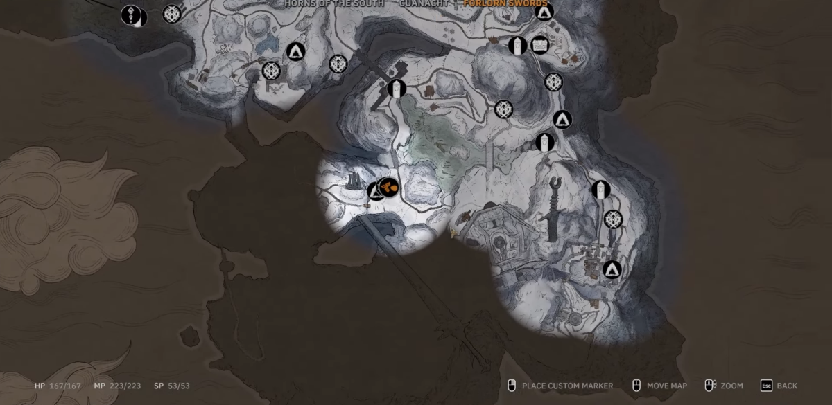forlorn swords 3rd shrine