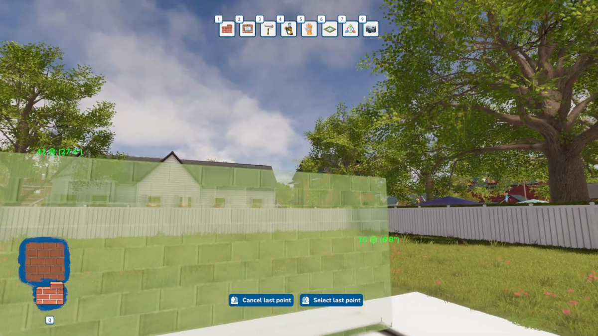 House Flipper Wall Building