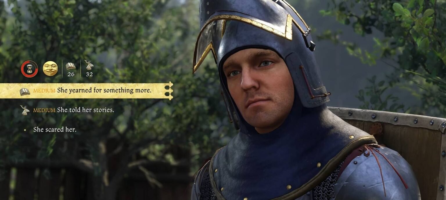 Slavek Purse Location in Kingdom Come: Deliverance 2 Reciting the poem to Kvyetoslava in Kingdom Come: Deliverance 2