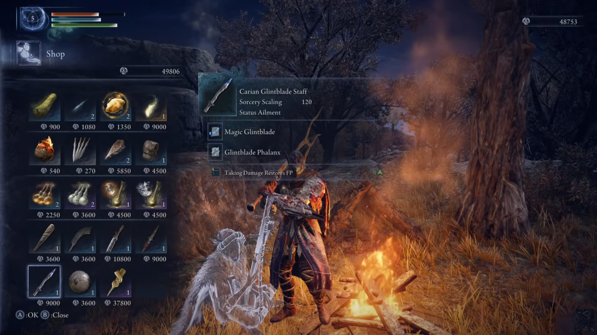 Shop Merchent Elden RIng Nightreign