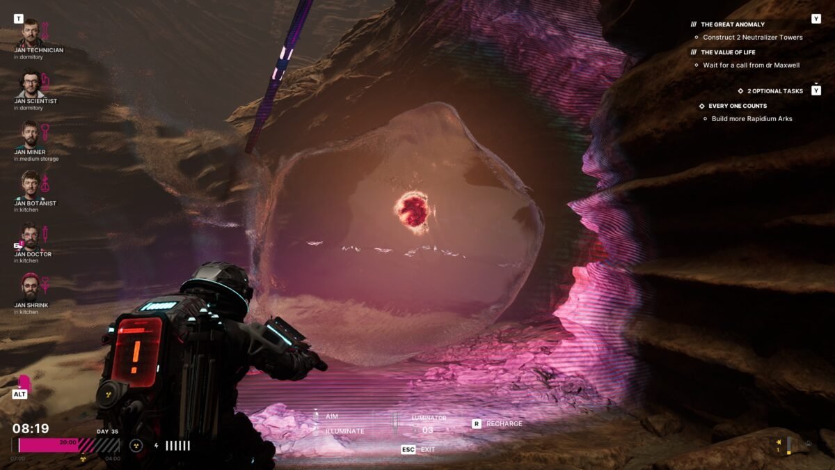 Anomalies detection the alter