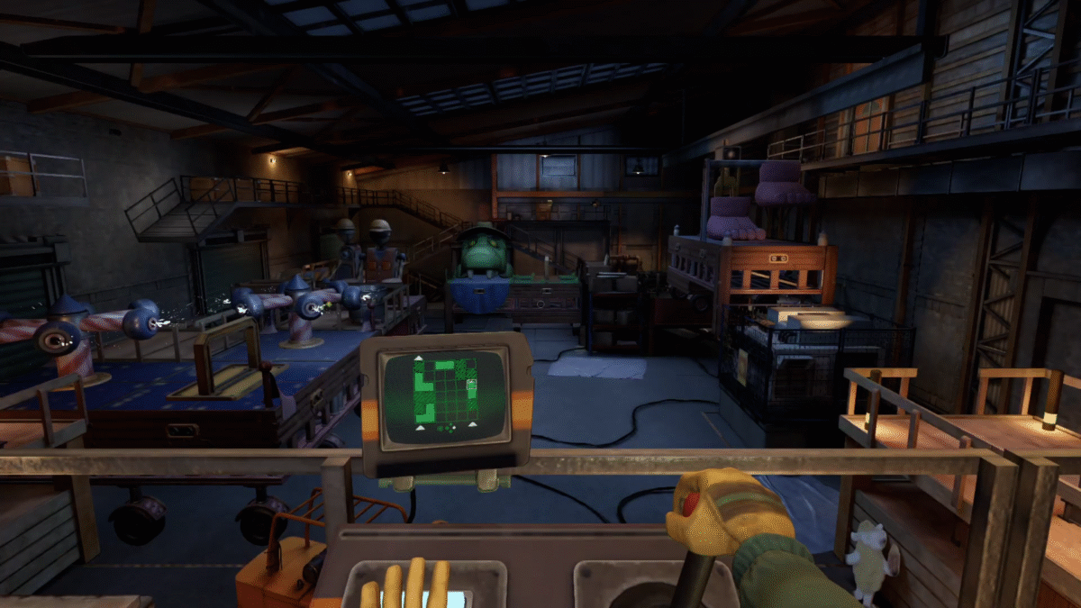 loading bay puzzle 2nd part 1st block