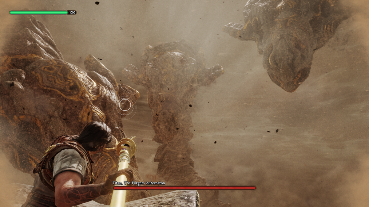 Blades of Fire Boss fight
