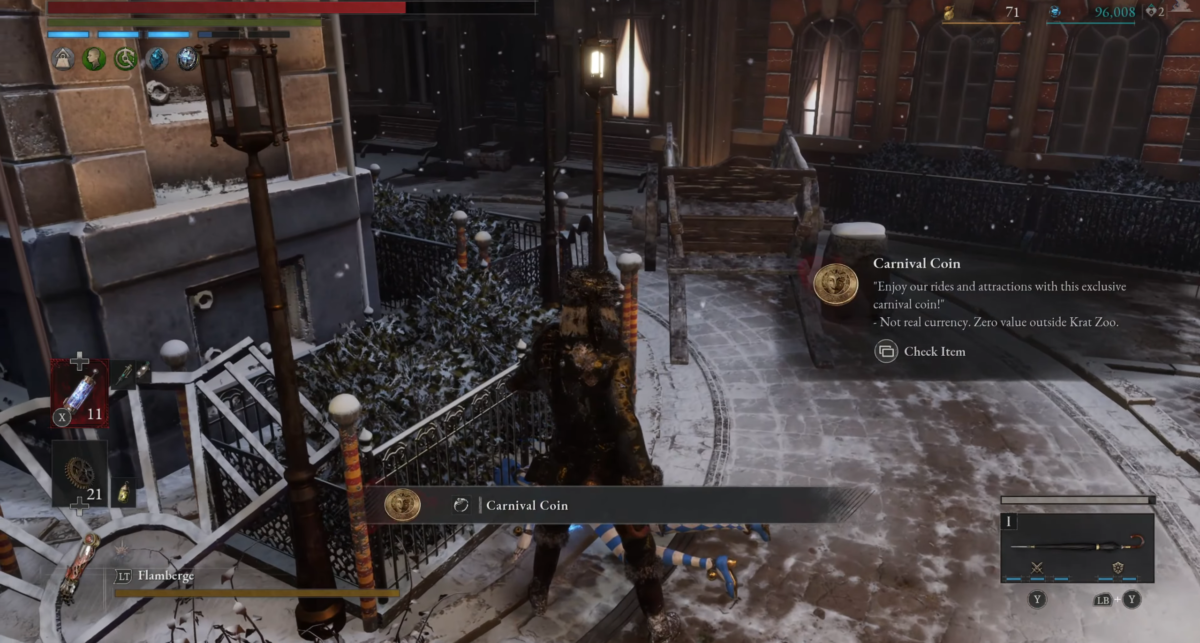 Lies of P: Overture (DLC): All Carnival Coin Locations and Rewards