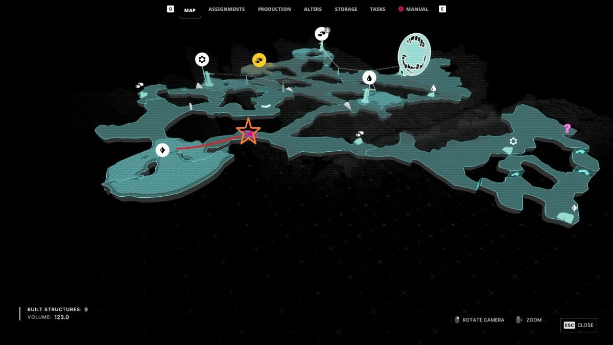 Damaged Chip Act 1 map the Alter