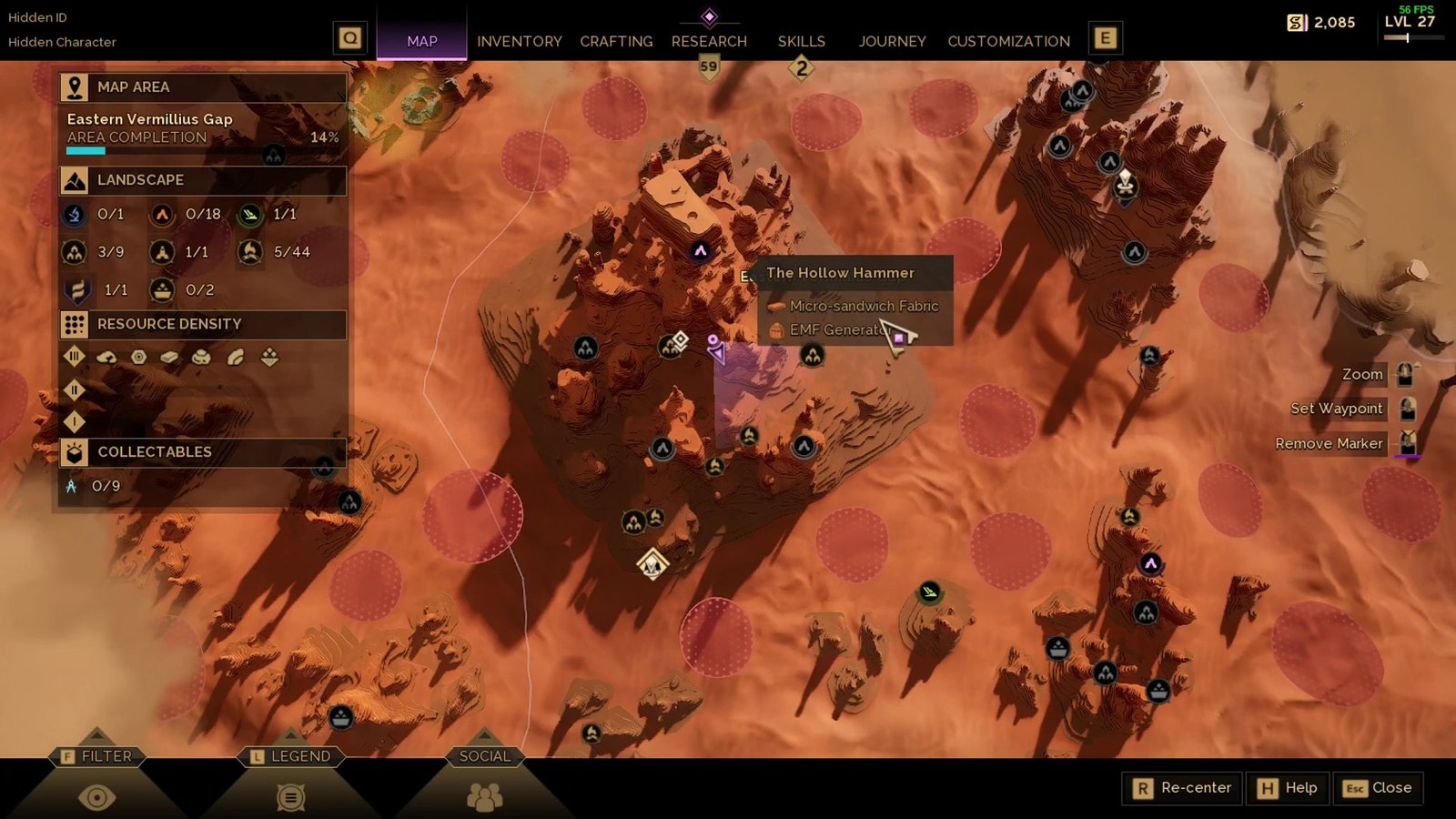 Fourth trial of AQL location Dune Awakening