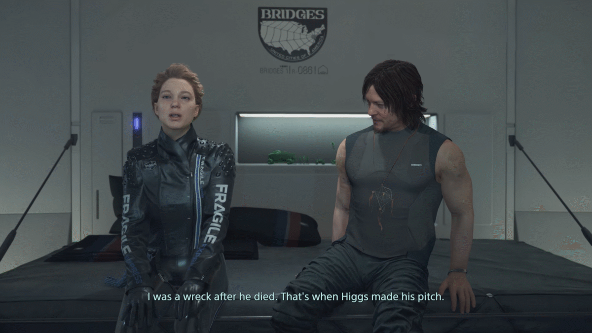 Fragile and Sam Death Stranding