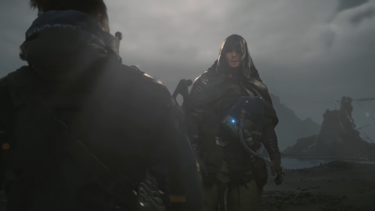 Higgs battle against Sam Death Stranding