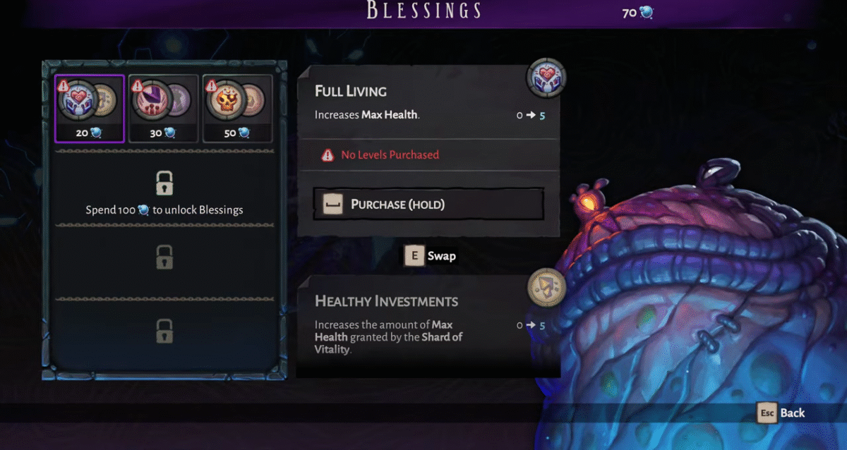 aama side quest 3 blessings purchase