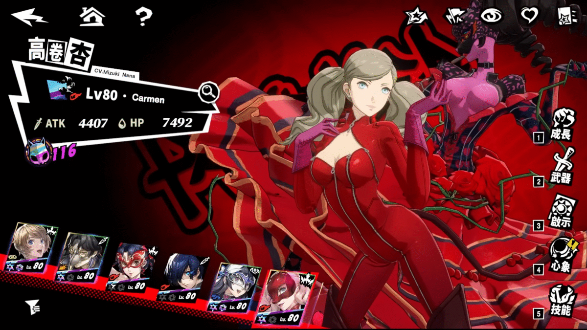 Panther Persona 5 The Phantom X
