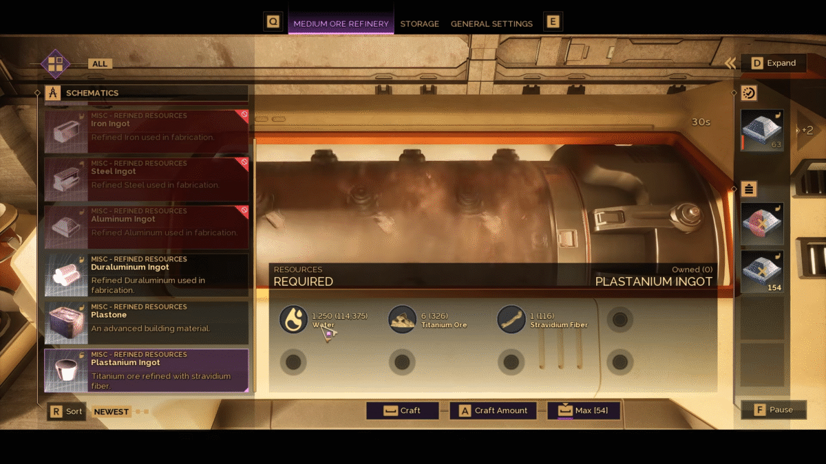 Plastanium Ingot Dune Awakening