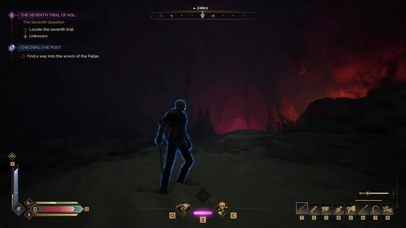 Red Maw entrance Dune Awakening