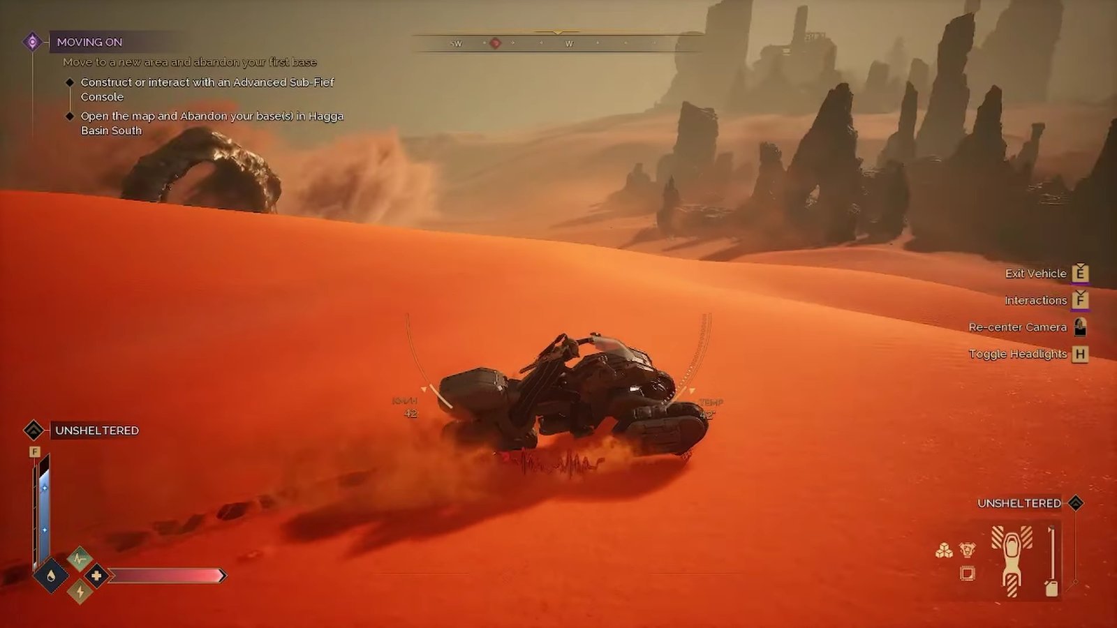 Sandworm attack Dune Awakening