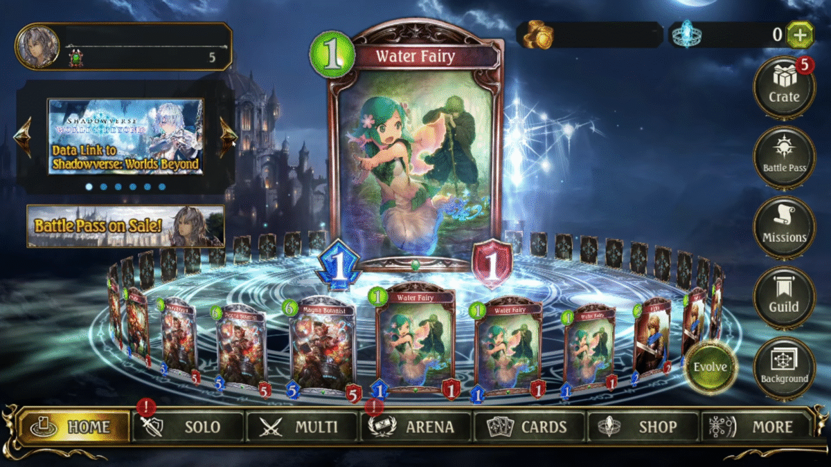 Shadowverse Worlds Beyond Home Screen (1)